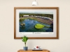 TPC Sawgrass – Limited Edition Black Framed Giclée Print 50x40cm 