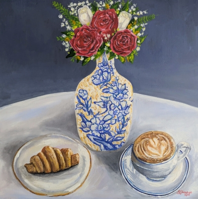 Coffee and Croissant