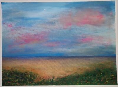 A sky remembering