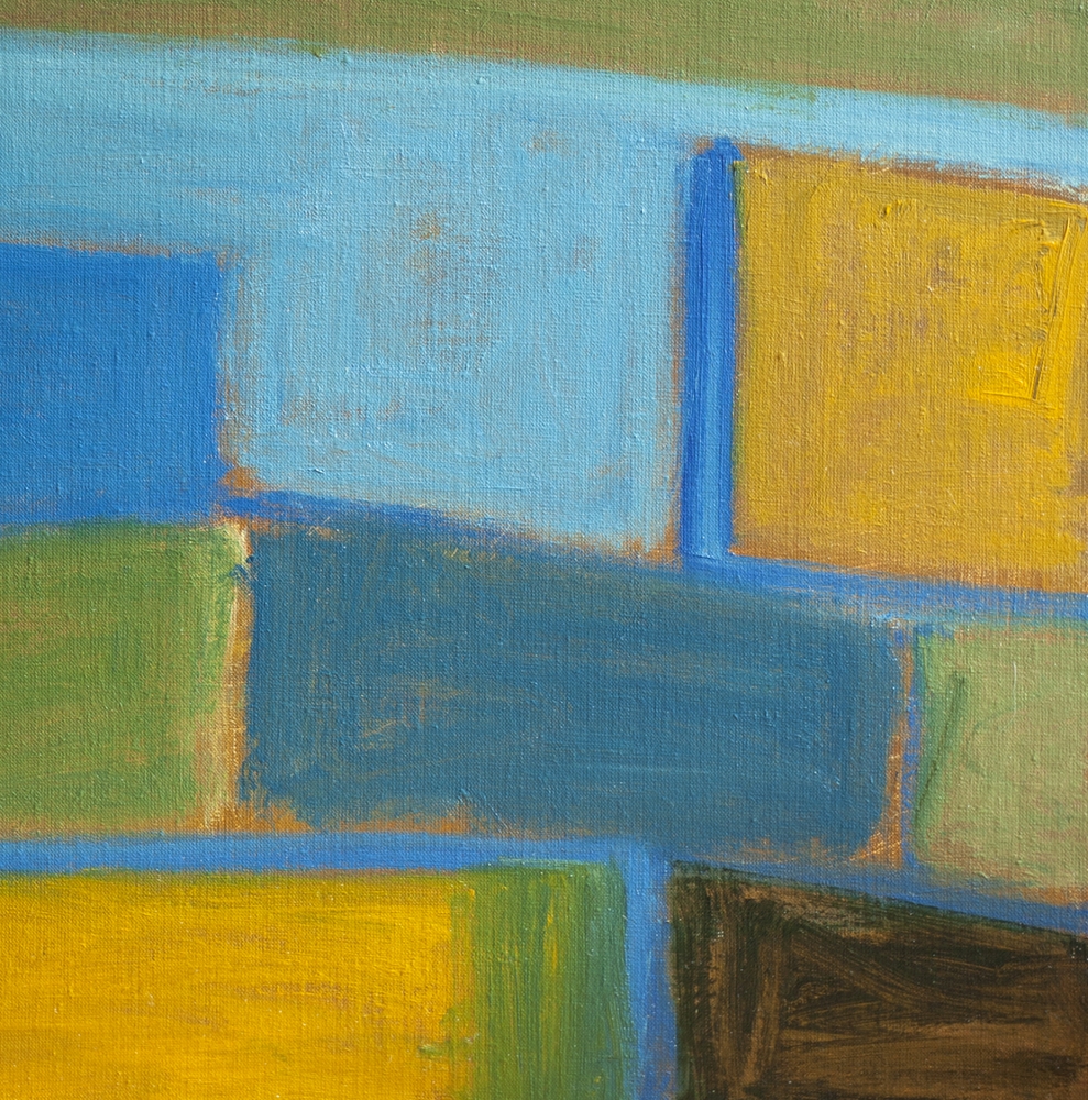 Fields Overlooking Sea At Bigbury