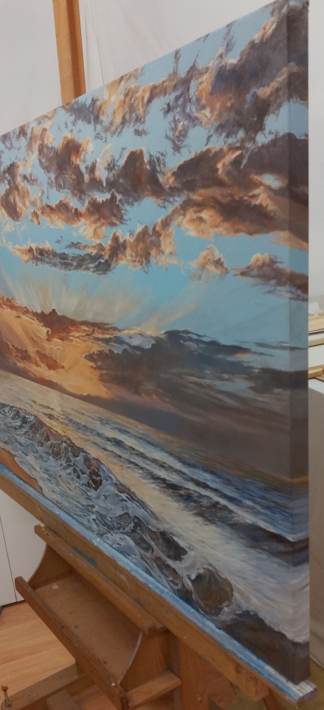 A MAGICAL OCEAN SUNSET