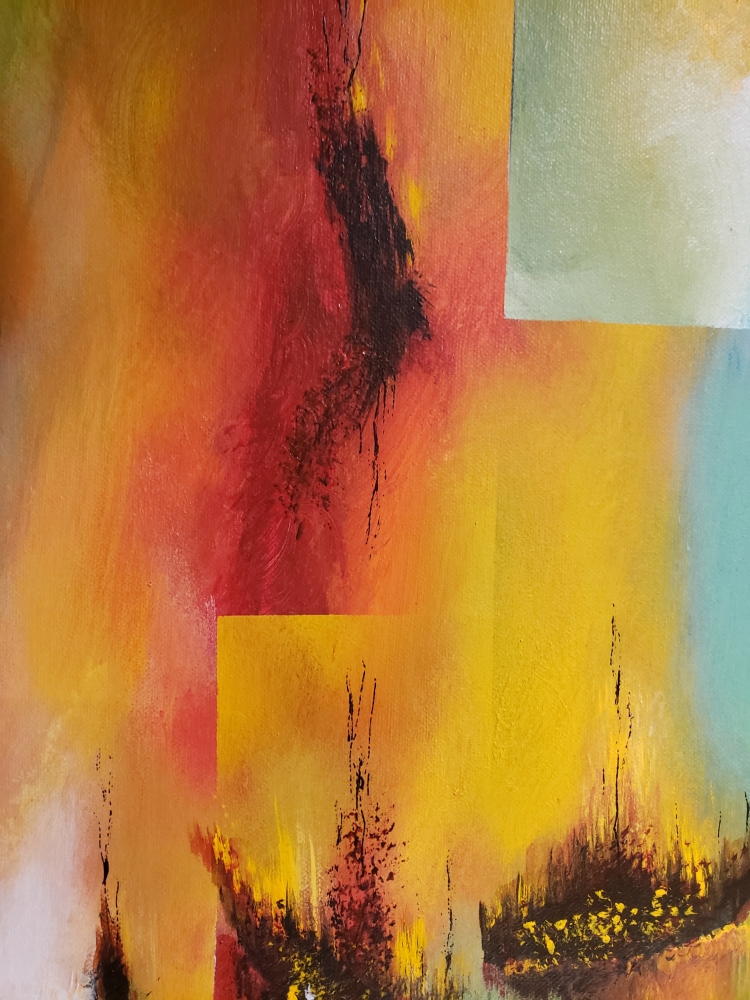 The light connection, Acrylic on canvas, 24x36 inch, SKU 1103 