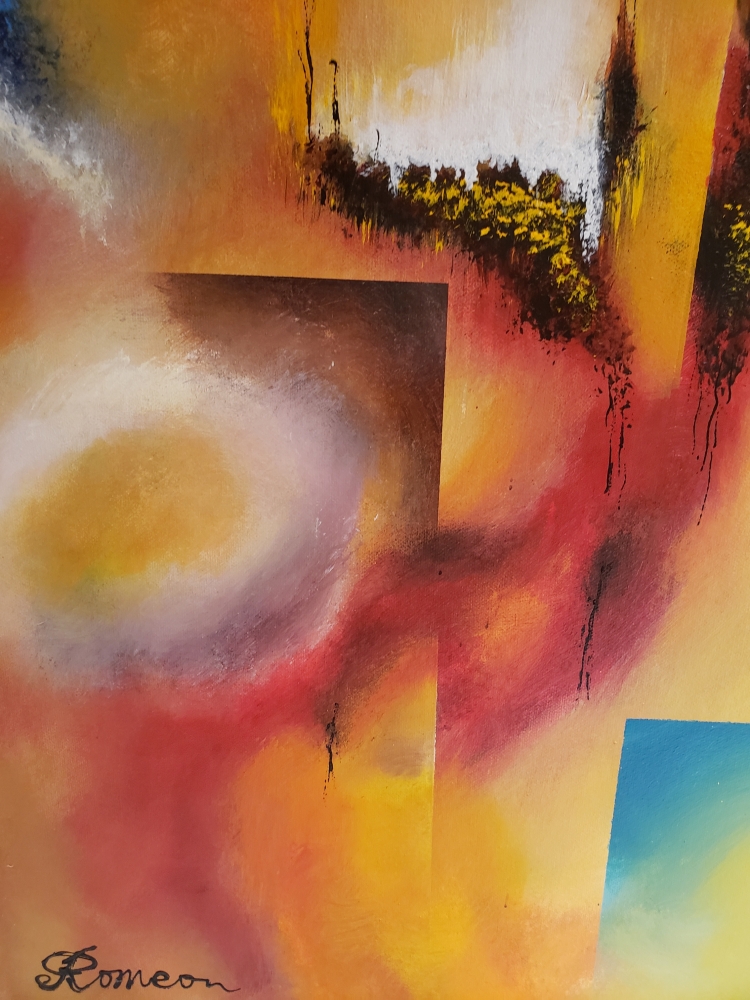 The light connection, Acrylic on canvas, 24x36 inch, SKU 1103 