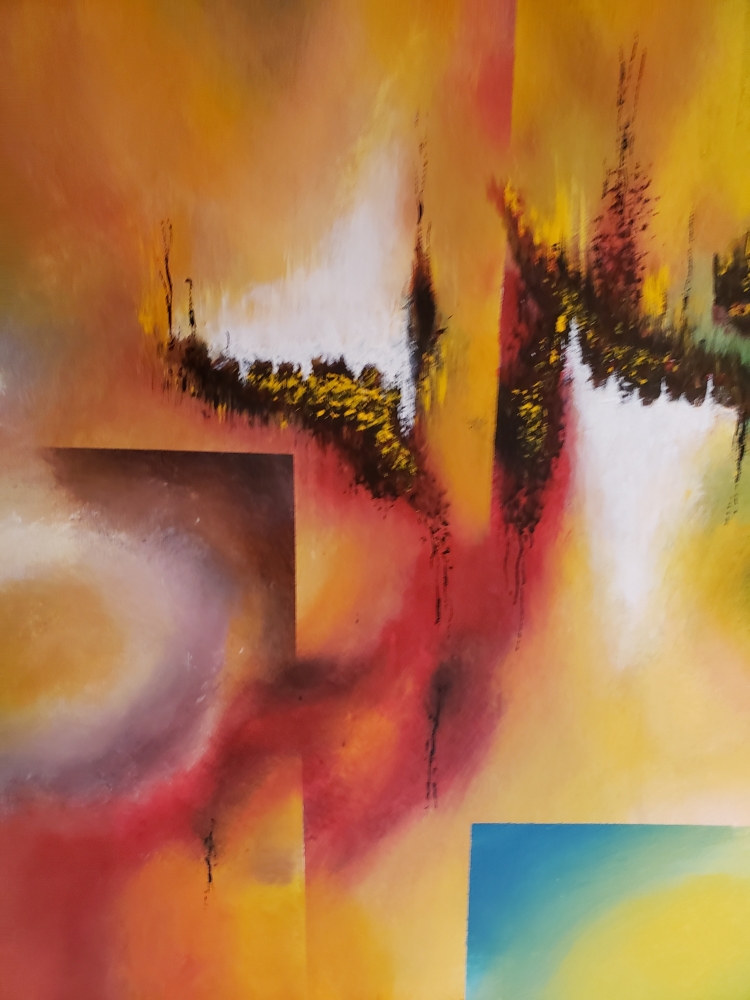 The light connection, Acrylic on canvas, 24x36 inch, SKU 1103 