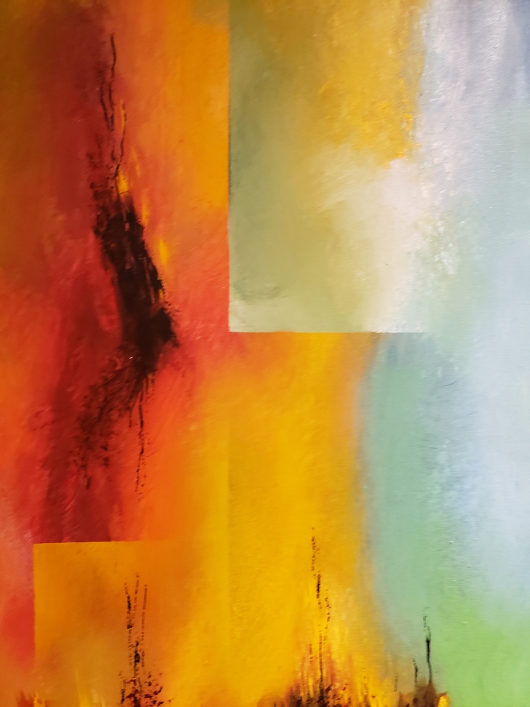 The light connection, Acrylic on canvas, 24x36 inch, SKU 1103 