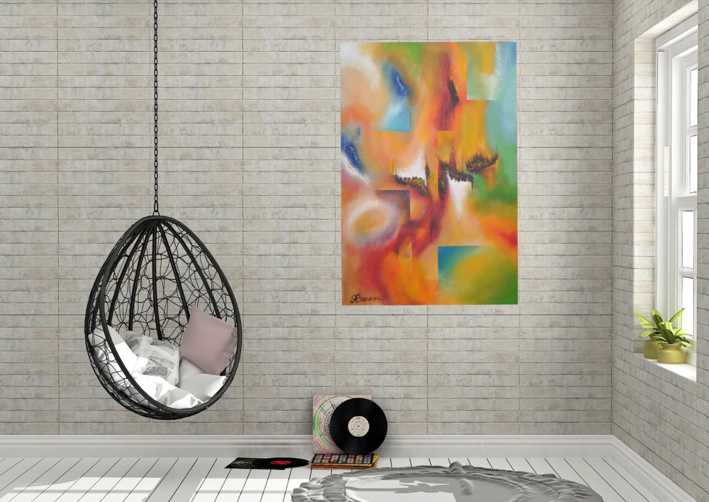 The light connection, Acrylic on canvas, 24x36 inch, SKU 1103 