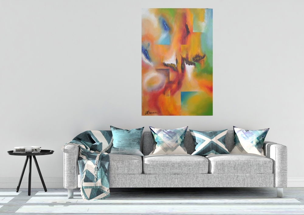 The light connection, Acrylic on canvas, 24x36 inch, SKU 1103 