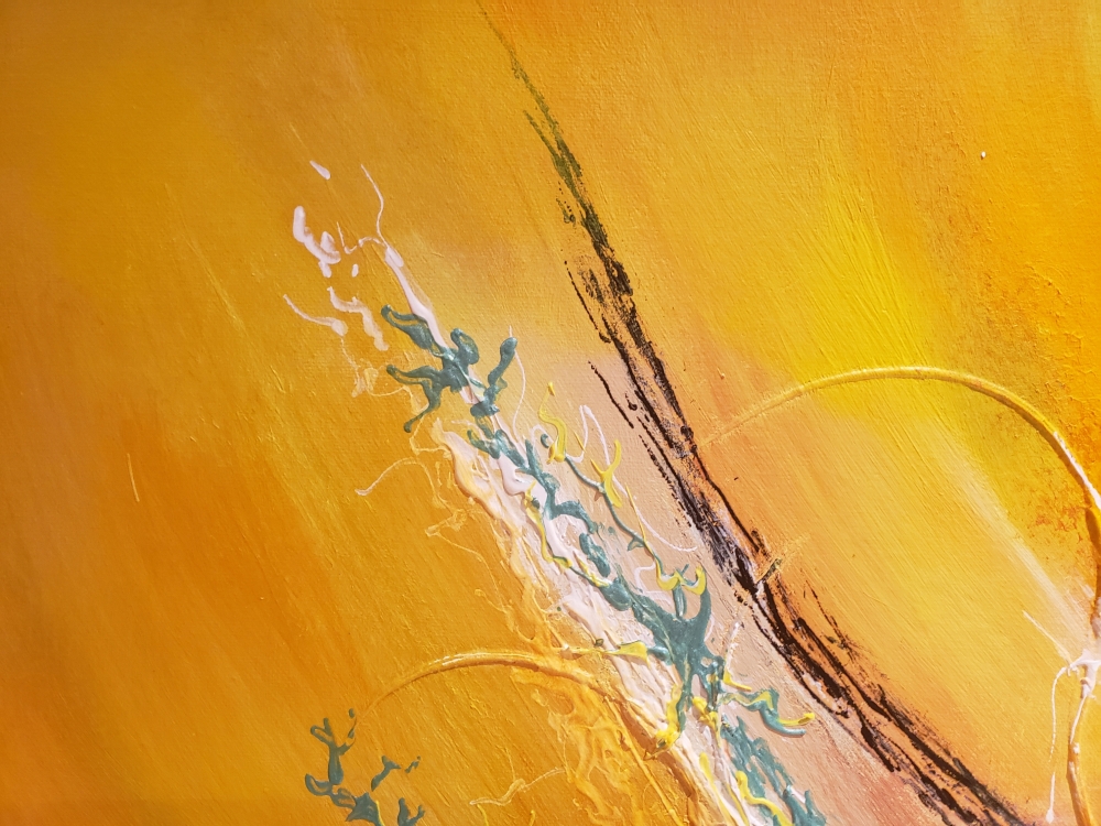 The Sky's Crown, Acrylic on canvas, 24x36 inch, SKU 1111