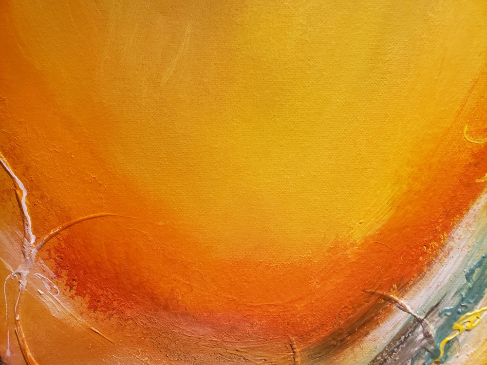 The Sky's Crown, Acrylic on canvas, 24x36 inch, SKU 1111