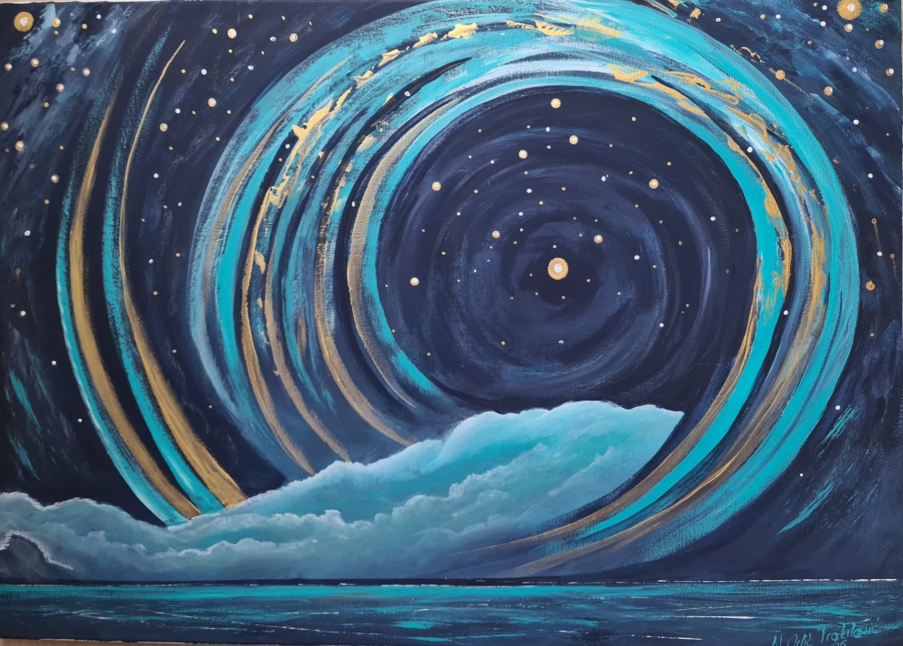 Whispering Cosmos” / „Flüsternder Kosmos“