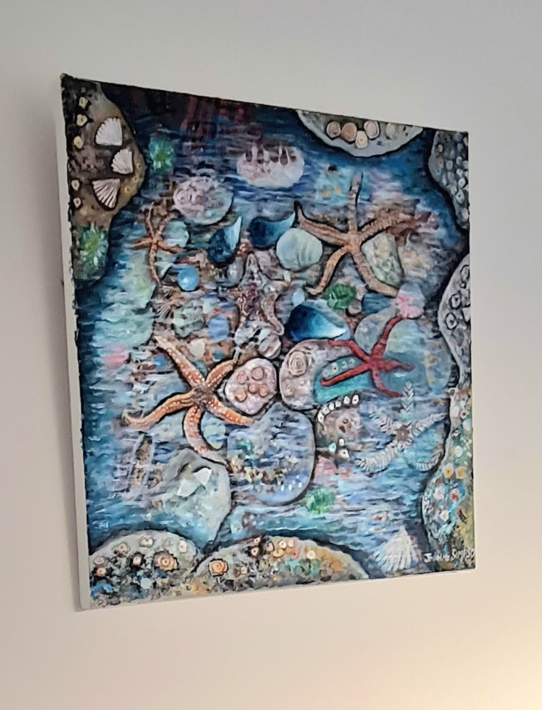 Rockpool with Star-Fish