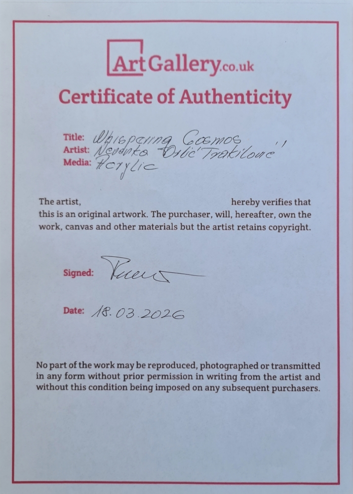 Whispering Cosmos” / „Flüsternder Kosmos“