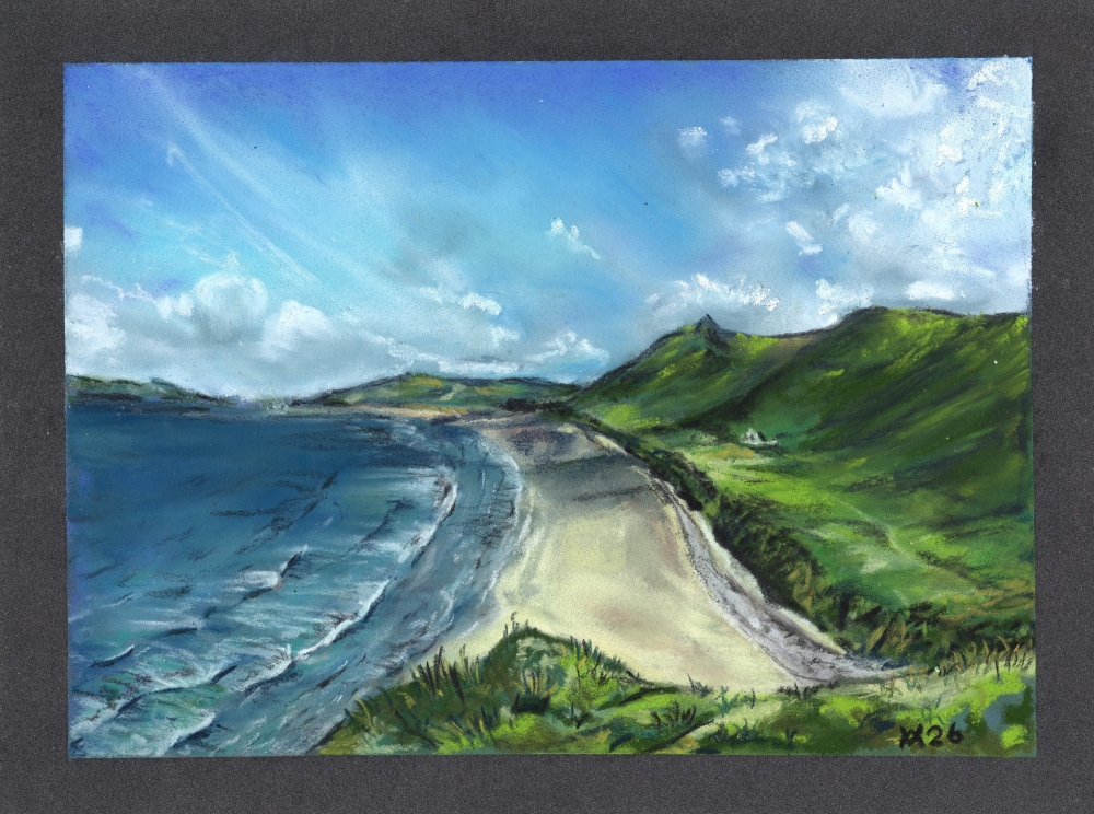 Where Sky Meets The Sea - Rhossili Bay, Gower