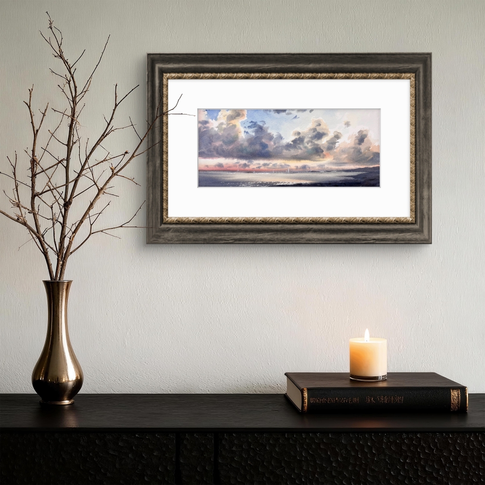 Yachts at sunset #22