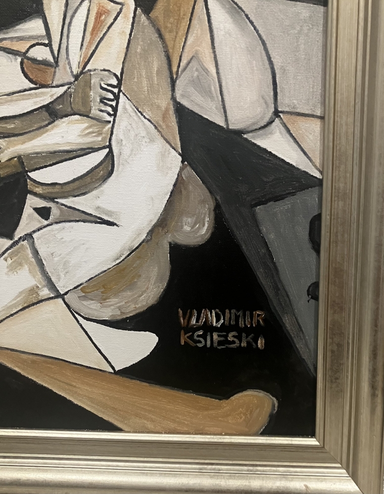 FEMME DE TRES TONOS ABSTRACT de V.KSIESKI 2026