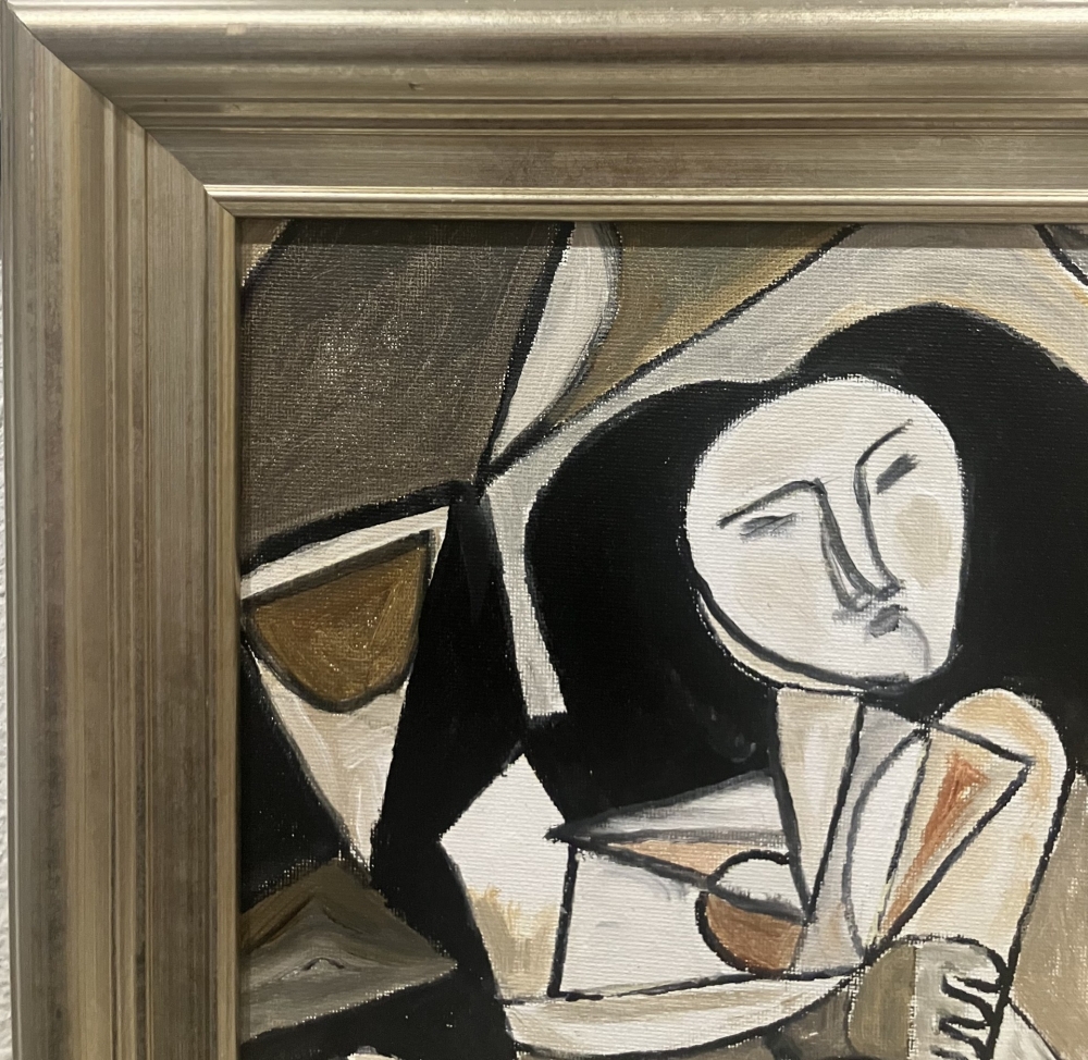 FEMME DE TRES TONOS ABSTRACT de V.KSIESKI 2026