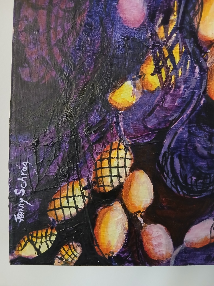 Fishing nets and floats