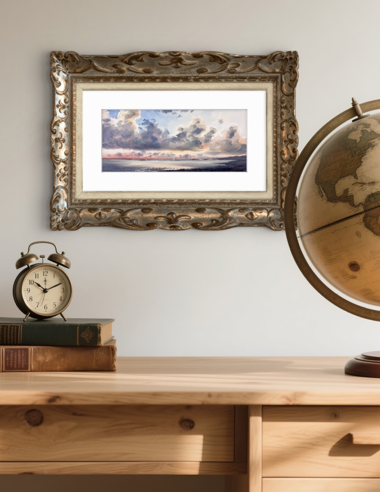 Yachts at sunset #22