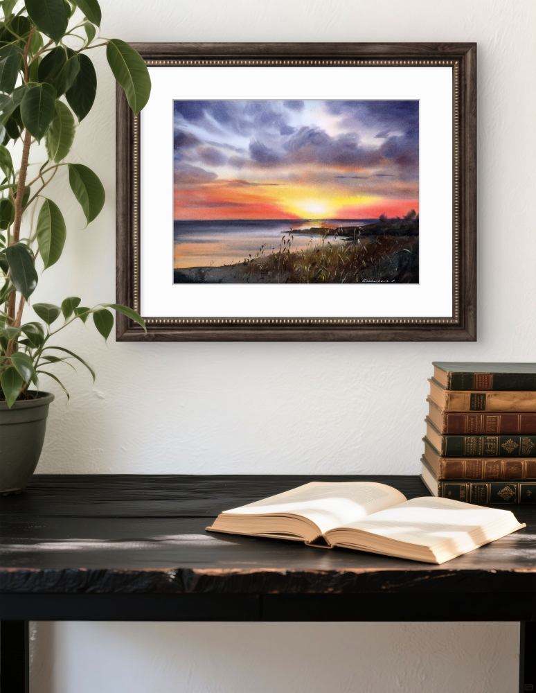 Sunset on the sea #15