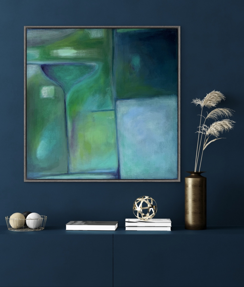 A Once Familiar Journey * 50 x 50cm *