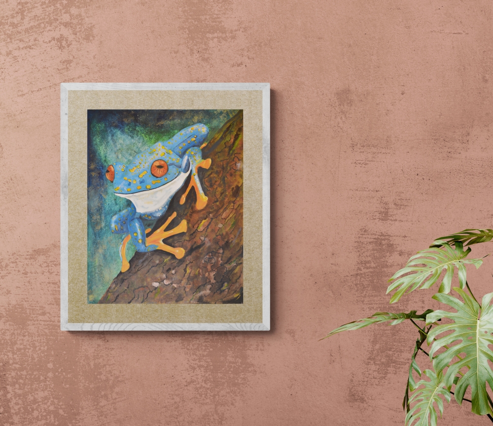 Tree Frog, Non-Lickable.