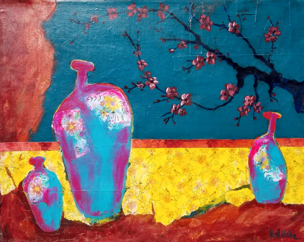 Cherry Blossom Panel