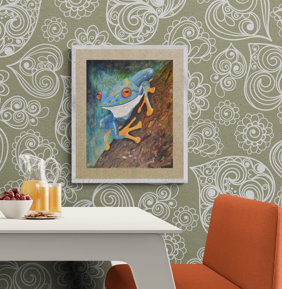 Tree Frog, Non-Lickable.