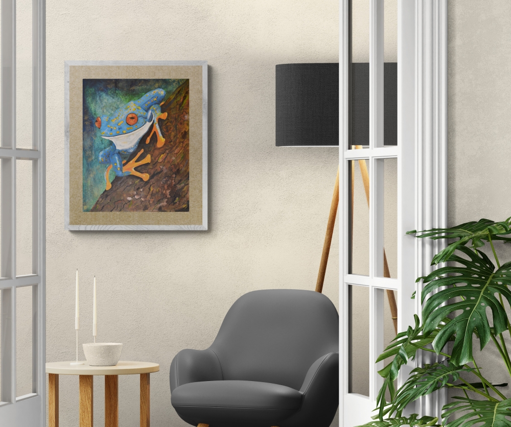 Tree Frog, Non-Lickable.