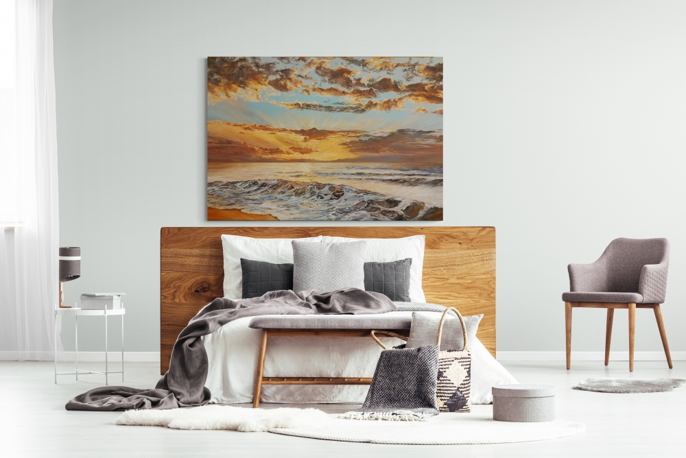 A MAGICAL OCEAN SUNSET