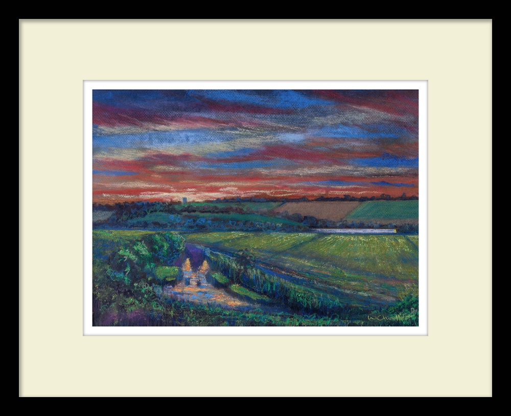 Hadleigh Castle Sunset