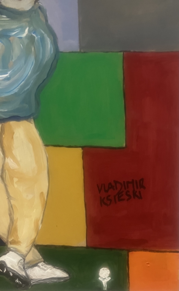 GOLFER ABSTRACT de V.KSIESKI 2026