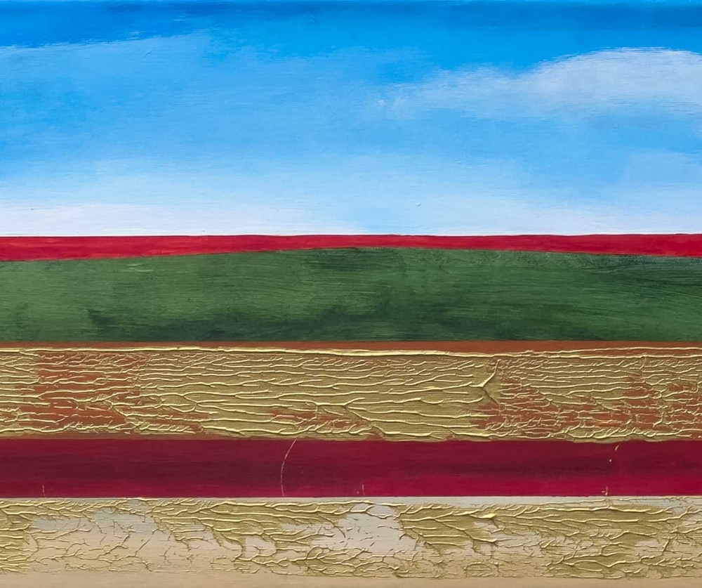 Golden Corn and Red Poppies