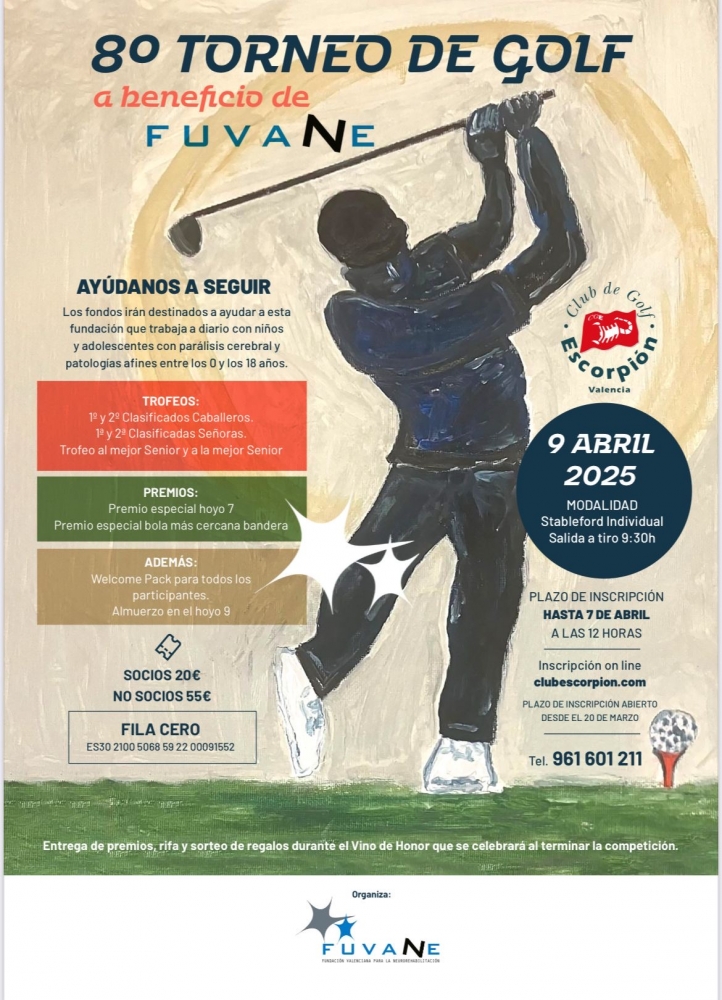 GOLFER ABSTRACT de V.KSIESKI 2026