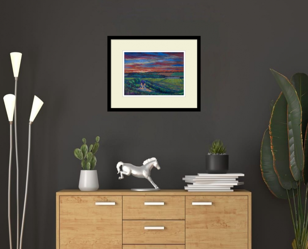 Hadleigh Castle Sunset