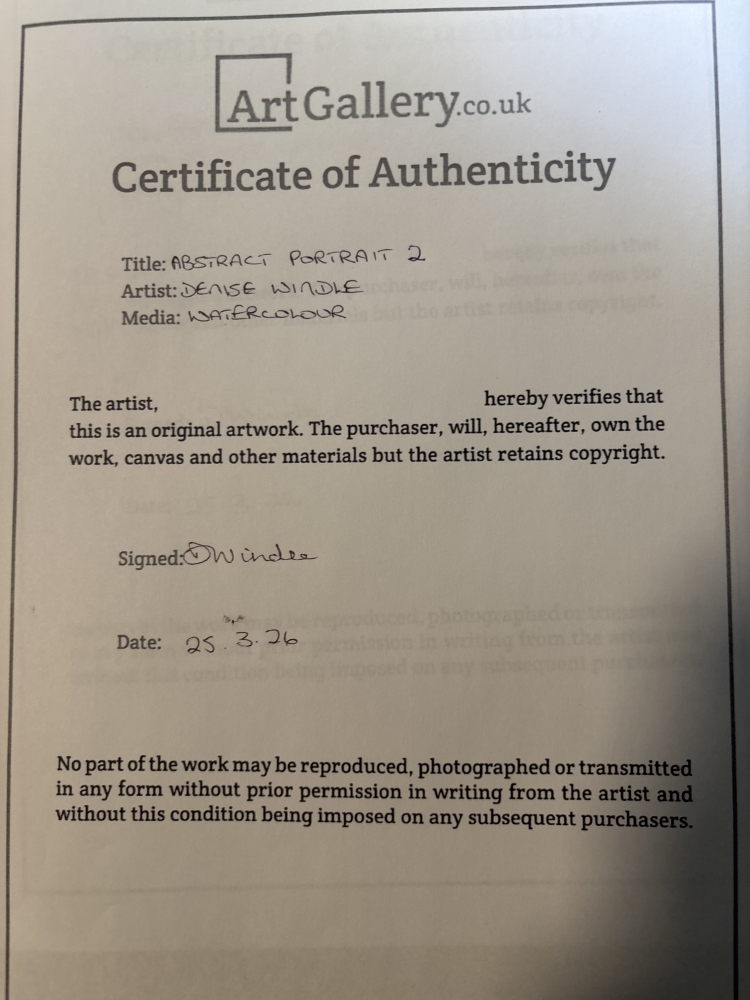 Abstract Lady Portrait 2