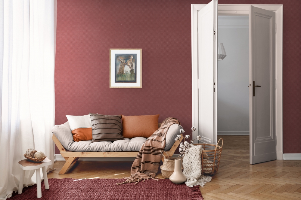 Brown Hares Boxing in Spring