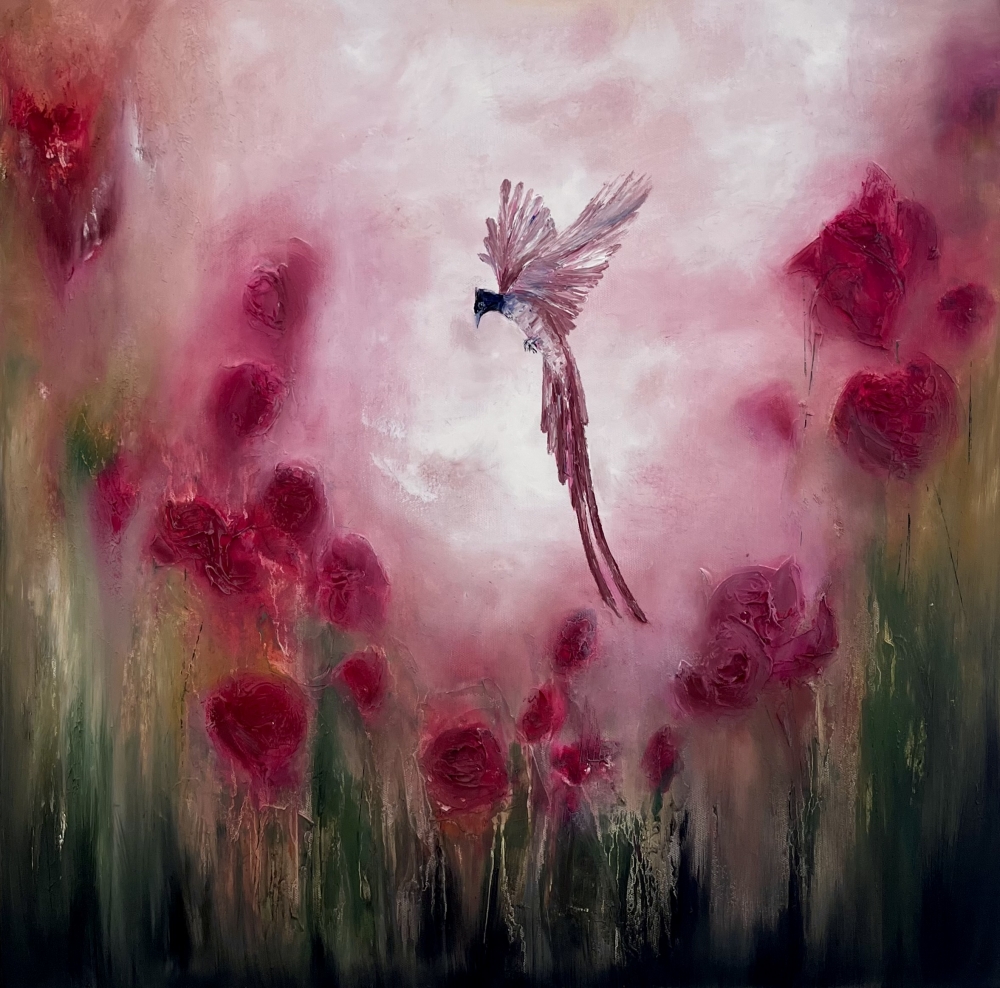 The Amur Paradise Flycatcher