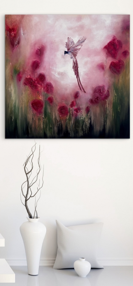 The Amur Paradise Flycatcher