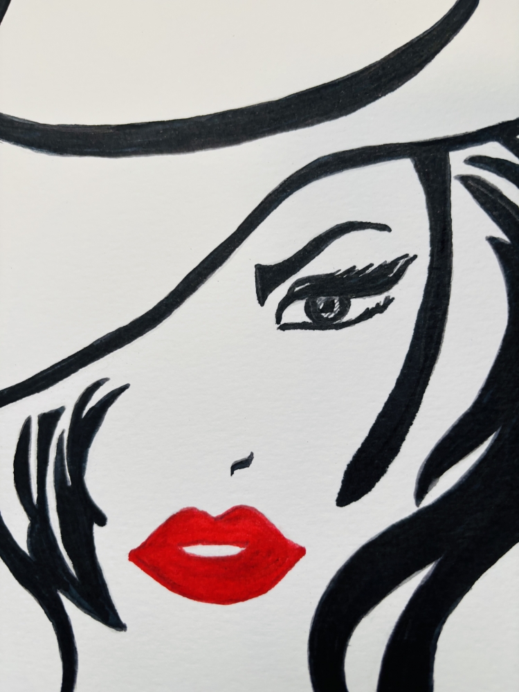 Abstract Lady Portrait 