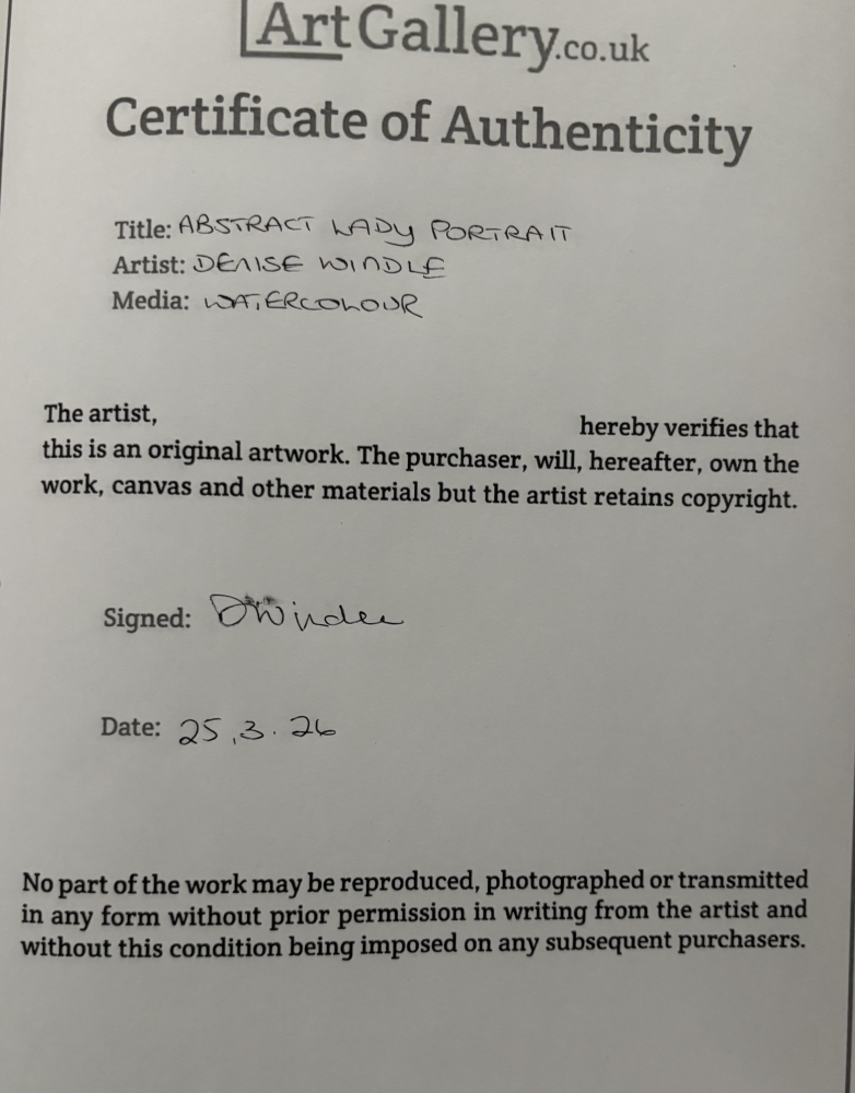 Abstract Lady Portrait 