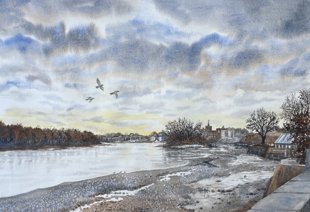 THE THAMES NEAR CHISWICK 