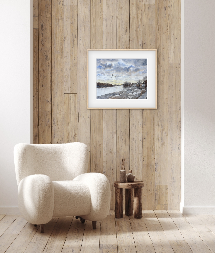 THE THAMES NEAR CHISWICK 