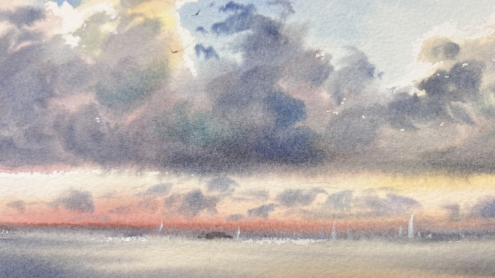 Yachts at sunset #22