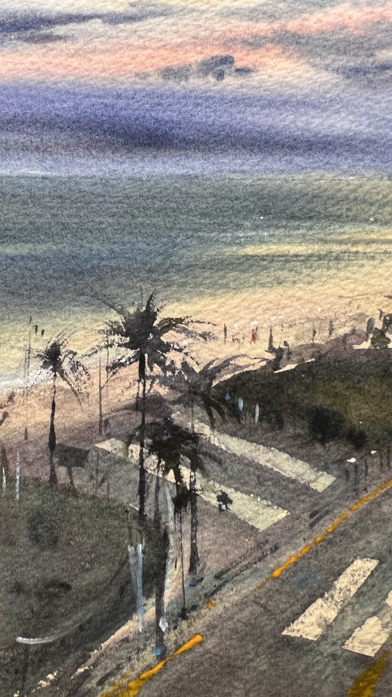 Spain in Amber Clouds