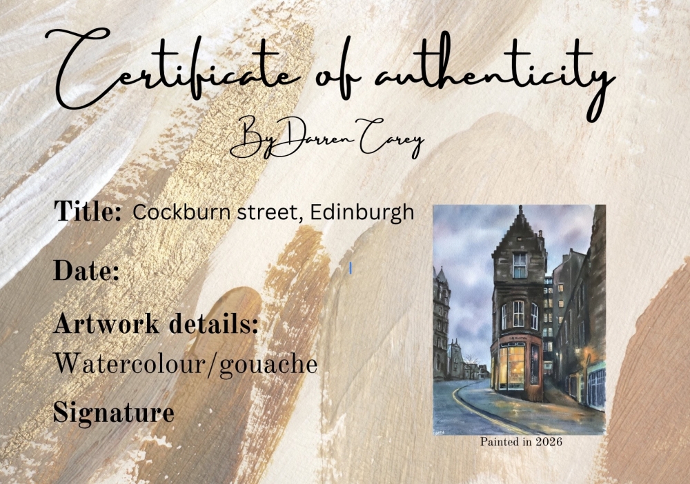 Cockburn street, Edinburgh 