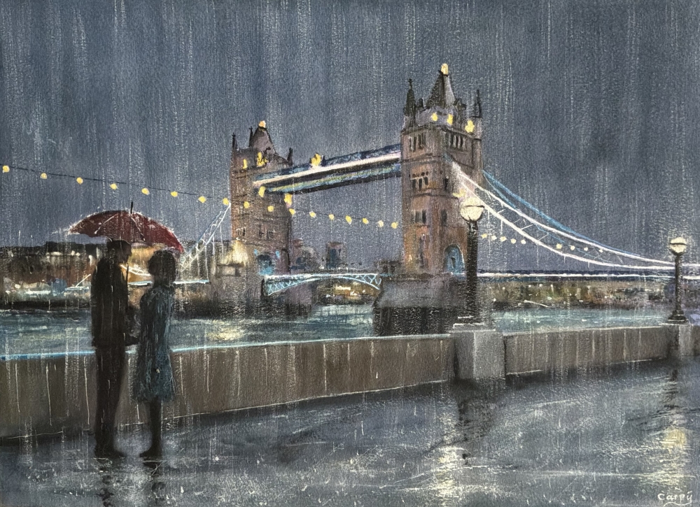 Tower Bridge in the Rain