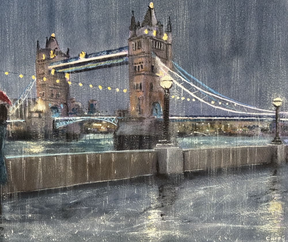 Tower Bridge in the Rain