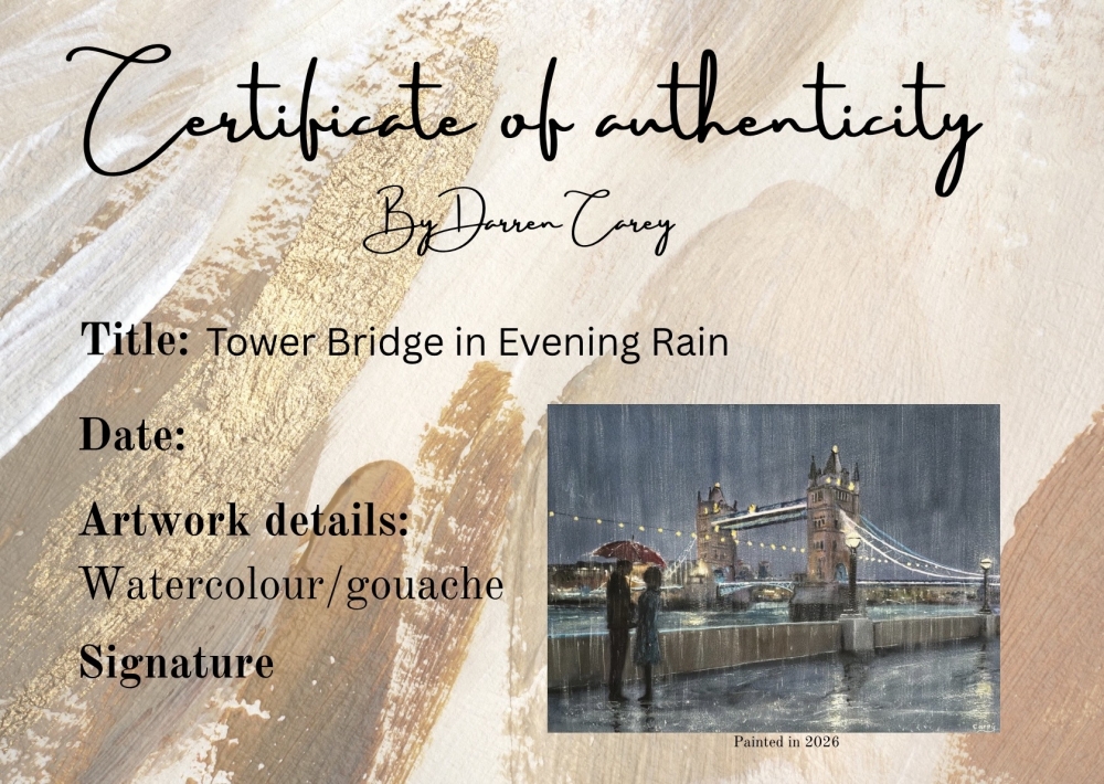 Tower Bridge in the Rain