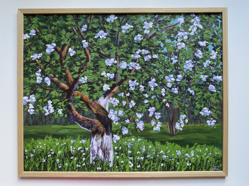 Blossoming Apple Tree