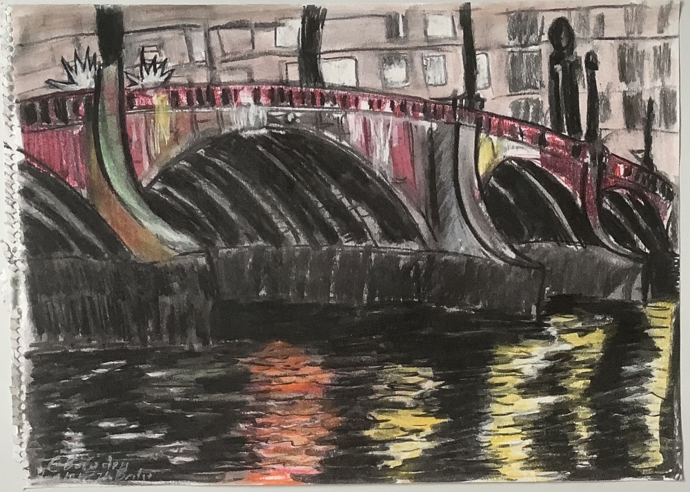 Lambeth Bridge at Night